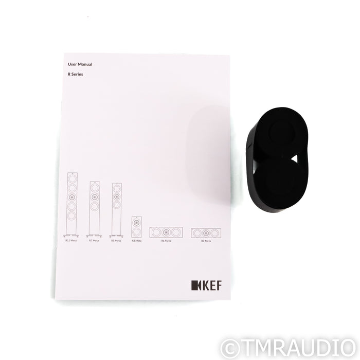 KEF R3 Meta Bookshelf Speakers; Indigo Gloss Pair