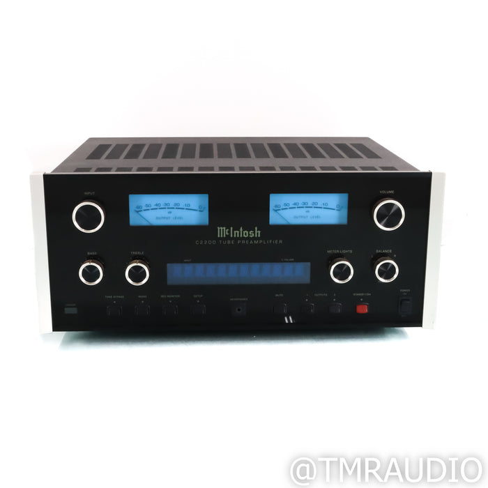 McIntosh C2200 Stereo Tube Preamplifier; MM Phono