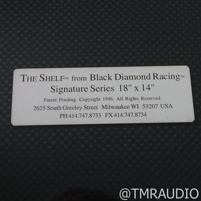 Black Diamond Racing The Shelf Signature Component Platform; 18" x 14"