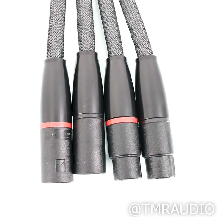 Transparent Audio Reference MM2 XLR Cables; 4ft Pair Balanced Interconnects