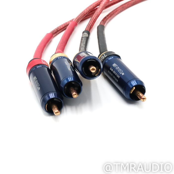 Nordost Heimdall RCA Cables; 1m Pair Interconnects w/ Locking WBT-0110 Cu