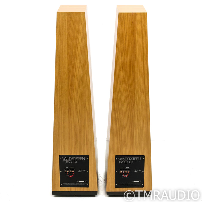 Vandersteen Treo CT Floorstanding Speakers; Oak Pair