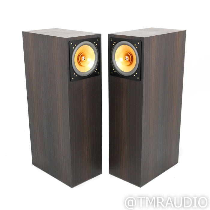 Cube Audio Nenuphar V2 Floorstanding Speakers; Smoked Eucalyptus Pair