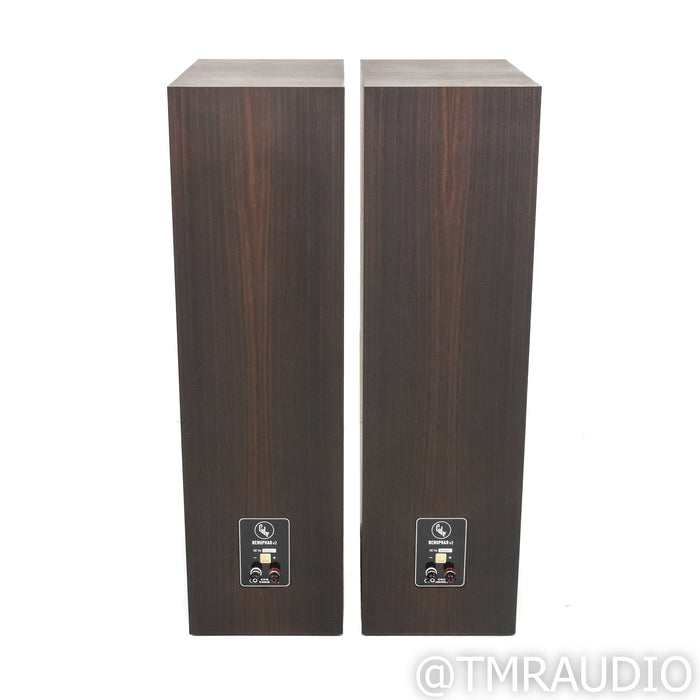 Cube Audio Nenuphar V2 Floorstanding Speakers; Smoked Eucalyptus Pair