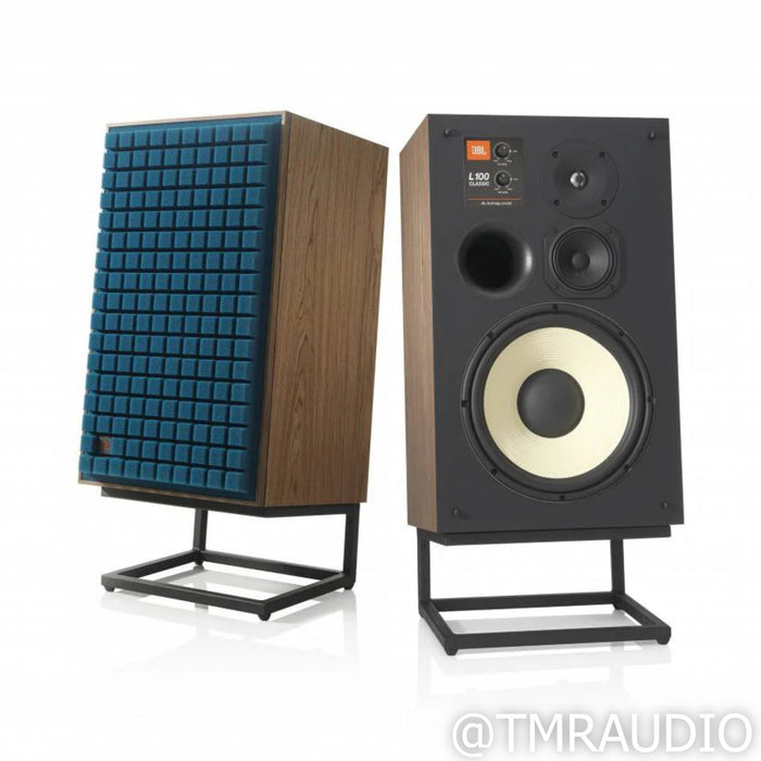 JBL L100 Classic Bookshelf Speakers; Pair w/ Stands (Sealed)