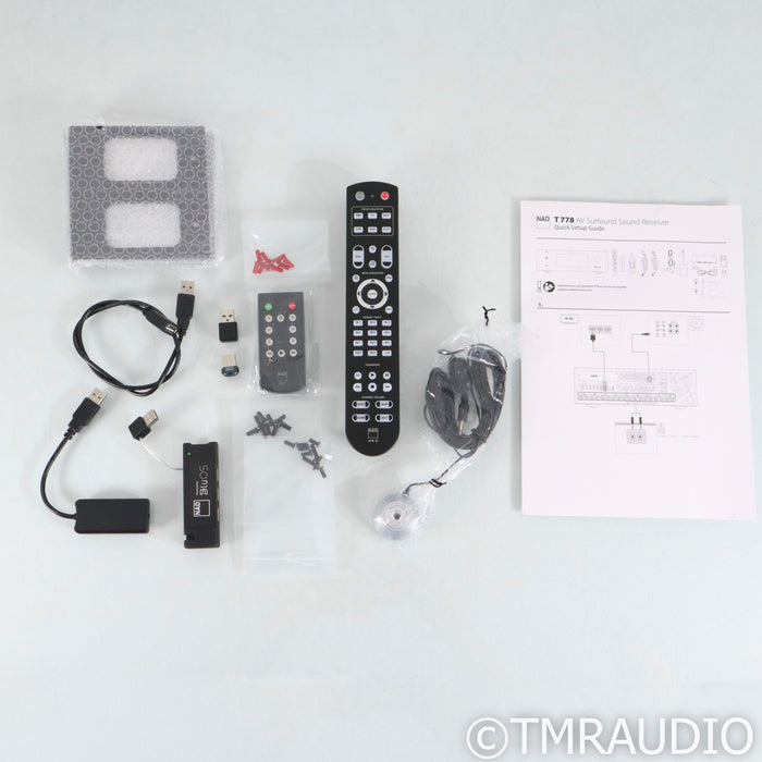 NAD Electronics T778 9-Channel Home Theater Processor; MM Phono