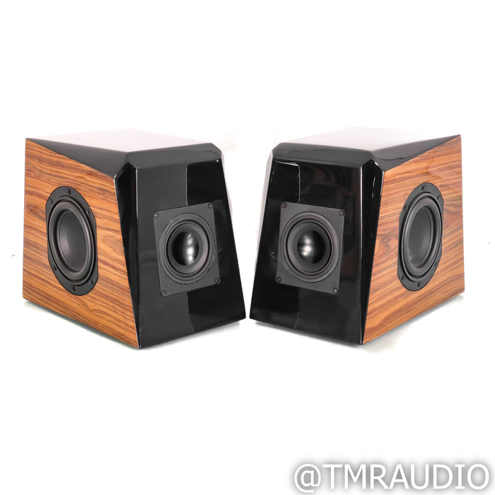 Audience ClairAudient 1+1 V2+ Bookshelf Speakers; Rosewood & Black Pair