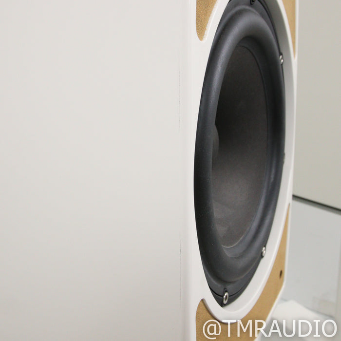Wilson Audio Duette Series 1 Bookshelf Speakers; White Pair w/ Stands