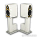 Wilson Audio Duette Series 1 Bookshelf Speakers; White Pair w/ Stands