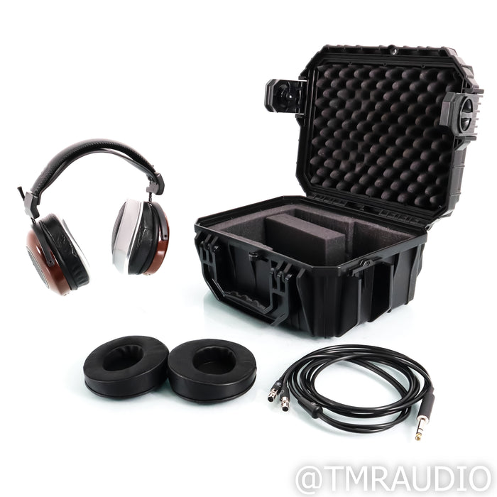 ZMF Aeolus Open Back Headphones; Sapele