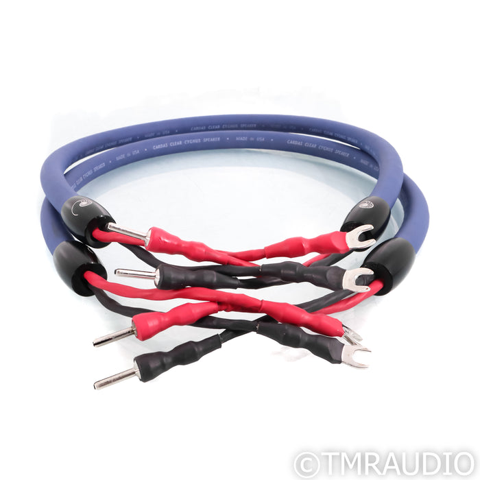 Cardas Audio Clear Cygnus Speaker Cables; 1m Pair