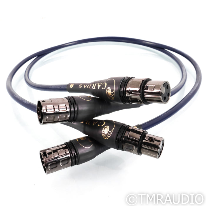 Cardas Crosslink XLR Cables; 1m Pair Balanced Interconnects (Open Box)