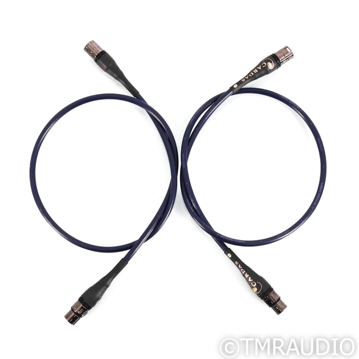 Cardas Crosslink XLR Cables; 1m Pair Balanced Interconnects (Open Box)