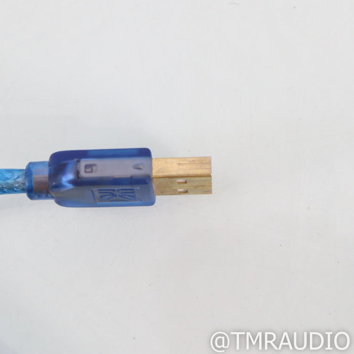 Kimber Kable AG Silver USB Cable; 1m USB-A to USB-Mini B