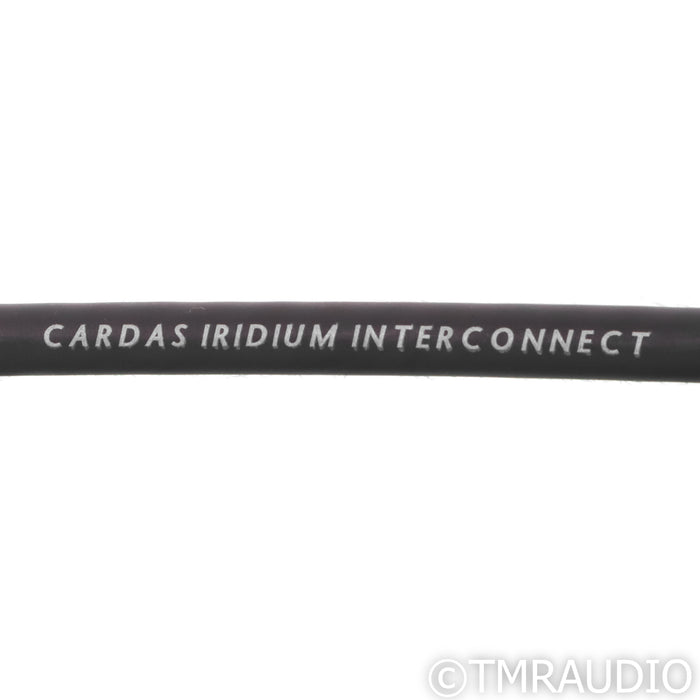 Cardas Iridium RCA Phono Cable; 1m Interconnect (Open Box)