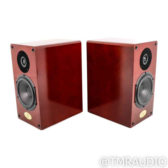 Nola Boxer S3 Bookshelf Speakers; Gloss American Cherry Pair