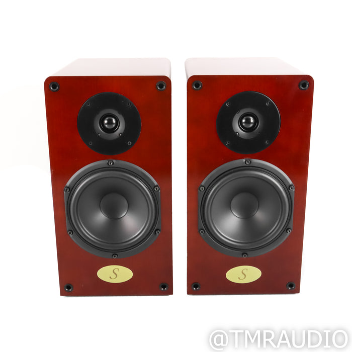 Nola Boxer S3 Bookshelf Speakers; Gloss American Cherry Pair