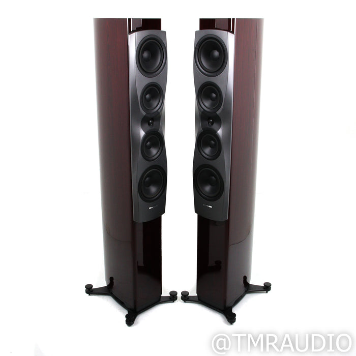 Dynaudio Confidence 50 Floorstanding Speakers; Ruby Wood High Gloss Pair