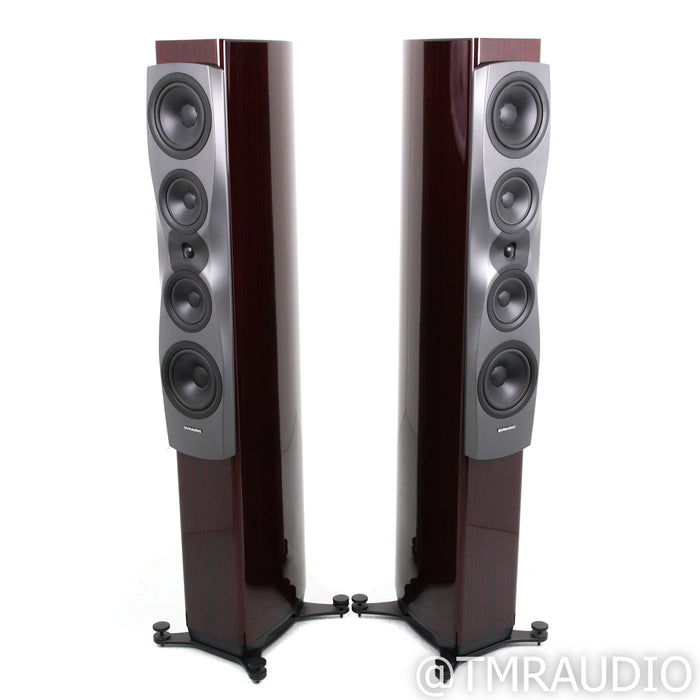 Dynaudio Confidence 50 Floorstanding Speakers; Ruby Wood High Gloss Pair