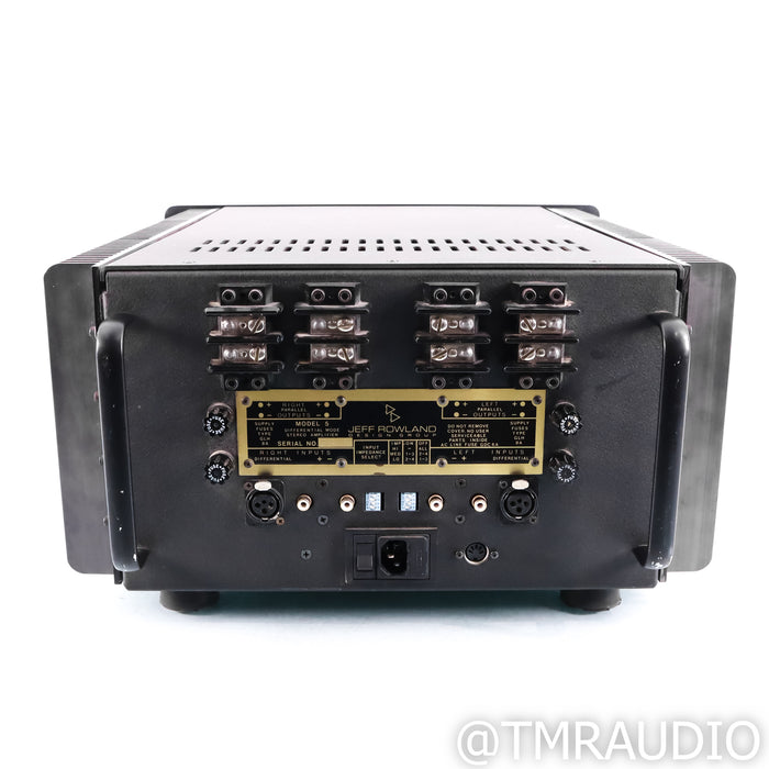 Jeff Rowland Design Model 5 Stereo Power Amplifier