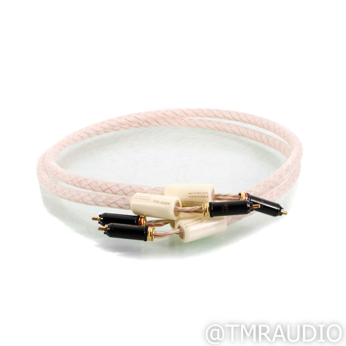 Shunyata Research Aeros Cirrus RCA Cables; 1m Pair Interconnects