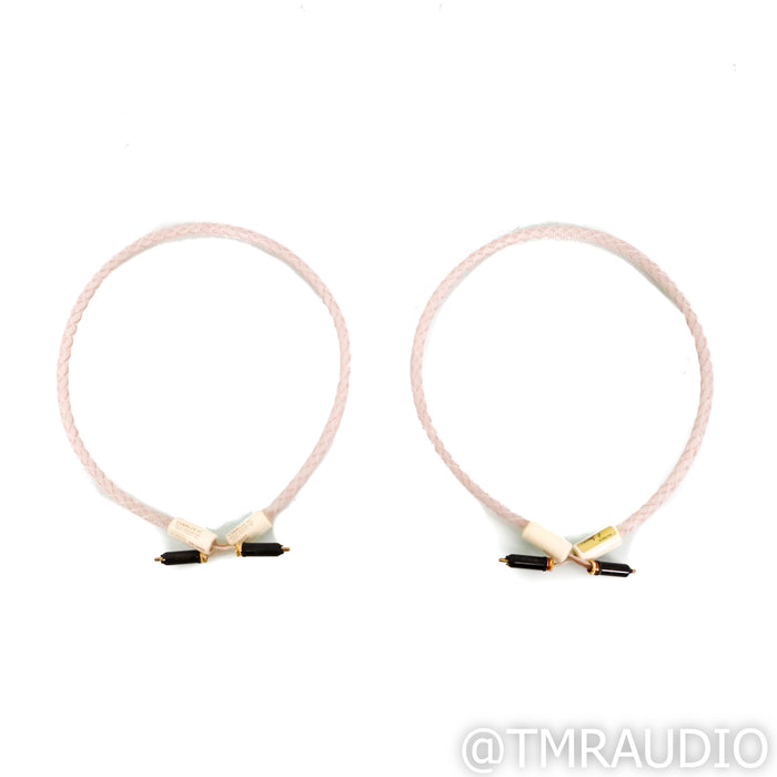 Shunyata Research Aeros Cirrus RCA Cables; 1m Pair Interconnects