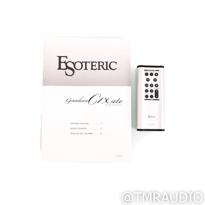 Esoteric Audio Grandioso C1X Solo Stereo Preamplifier