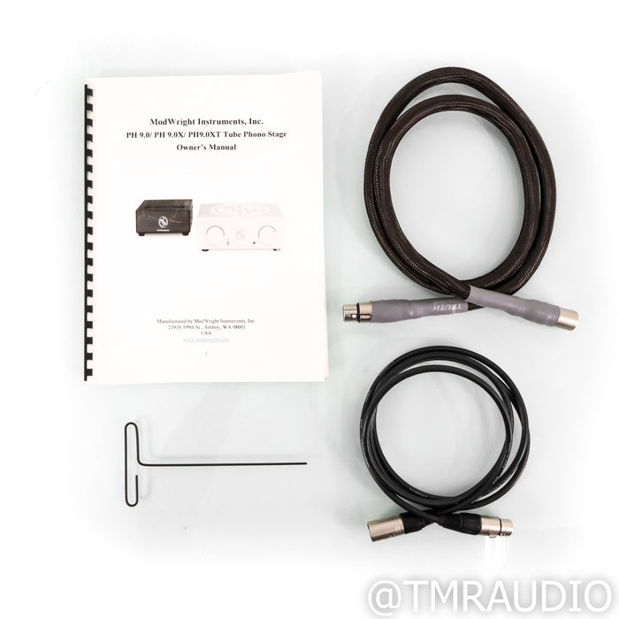 ModWright Instruments PH 9.0 MM & MC Tube Phono Preamplifier; TRUTH Cable