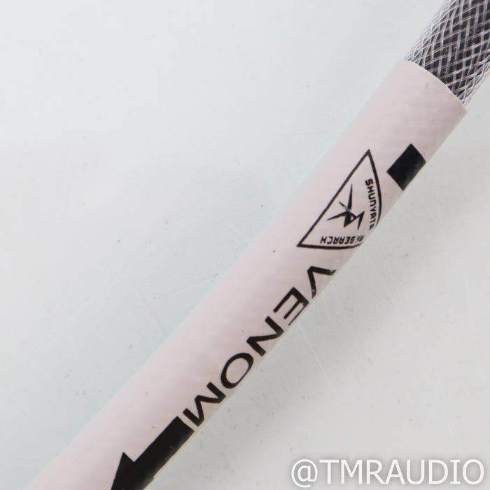 Shunyata Research Venom RCA Cables; 1m Pair Interconnects