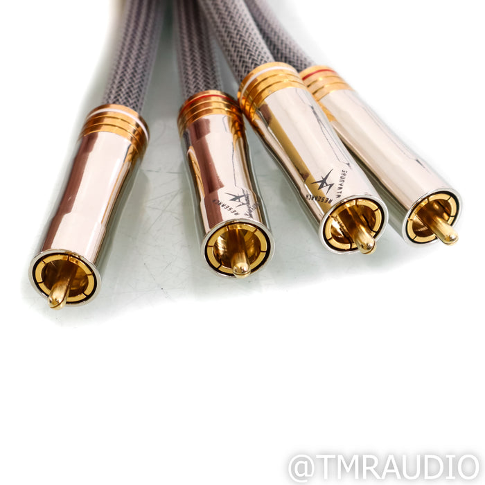 Shunyata Research Venom RCA Cables; 1m Pair Interconnects