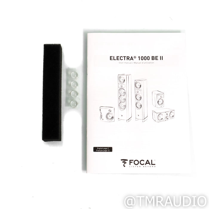 Focal Electra 1008 Be II Bookshelf Speakers; Black Pair