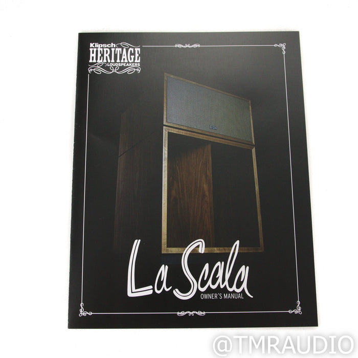 Klipsch La Scala AL5 Floorstanding Speakers; Natural Cherry Pair