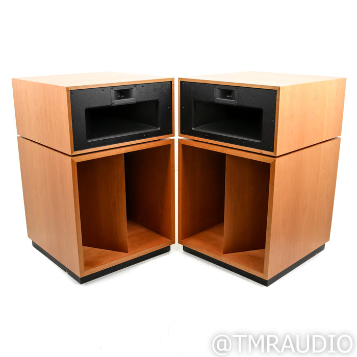 Klipsch La Scala AL5 Floorstanding Speakers; Natural Cherry Pair