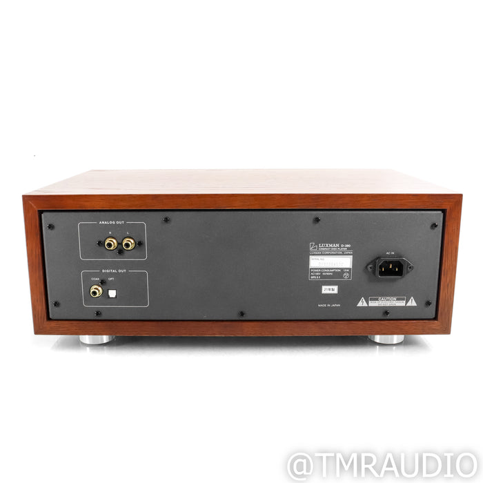 Luxman D-380 Tube Hybrid CD Player (100V)