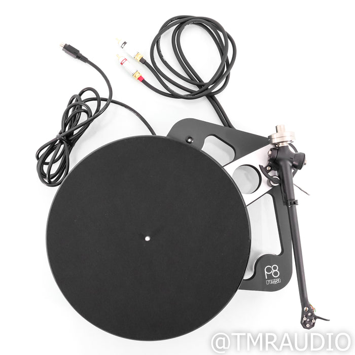 Rega Planar 8 Belt Drive Turntable; Matt Polaris Grey w/ Apheta 3 MC Cartridge