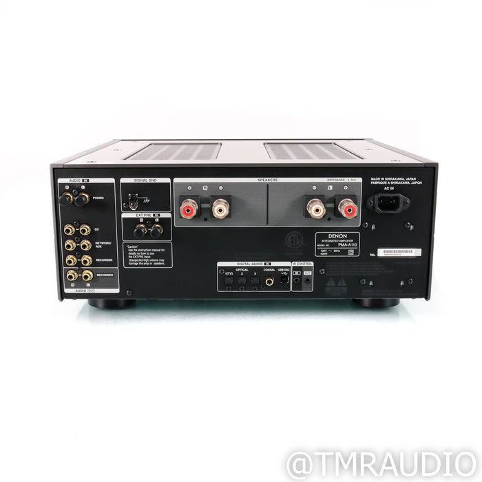 Denon PMA-A110 Anniversary Stereo Integrated Amplifier; MM & MC Phono