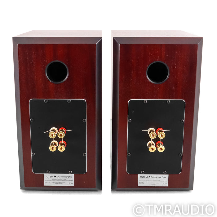 Totem Acoustic Signature One Bookshelf Speakers; Mahogany Pair