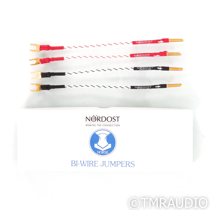 Nordost Norse Bi-Wire Speaker Jumpers; Set of Four