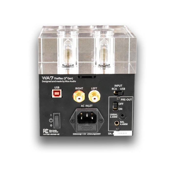 Woo Audio WA7 Fireflies Gen 3 Headphone Amplifier