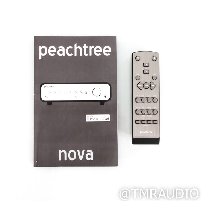 Peachtree Audio Nova300 Stereo Integrated Amplifier; Gloss Ebony Mocha; MM Phono