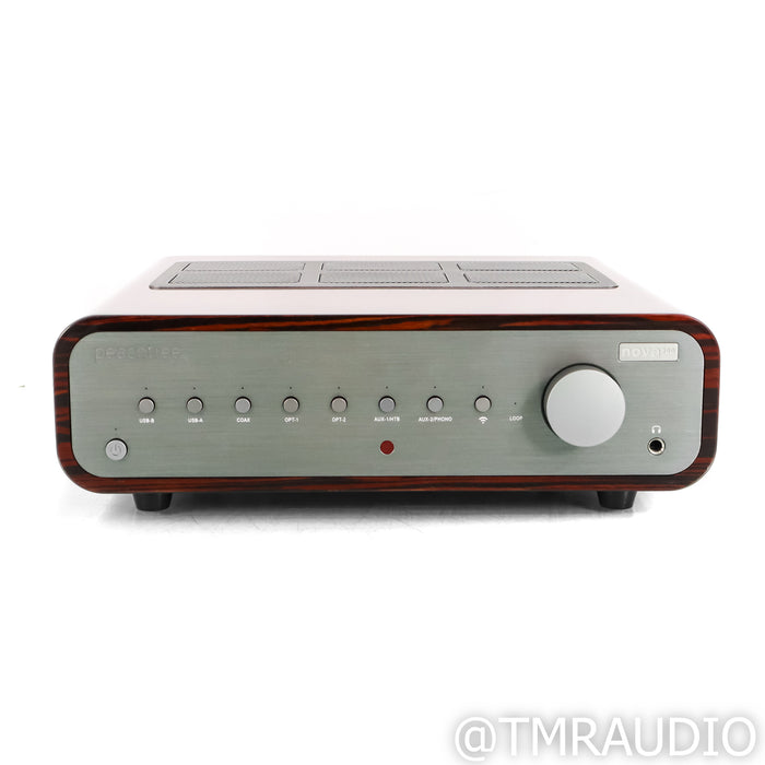 Peachtree Audio Nova300 Stereo Integrated Amplifier; Gloss Ebony Mocha; MM Phono