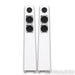 Totem Acoustic Tribe Tower Floorstanding Speakers; Satin White Pair