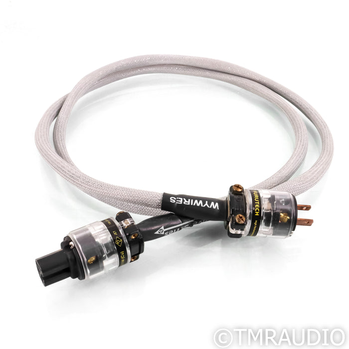 WyWires Juice II Silver Series Power Cable; 6ft AC Cord