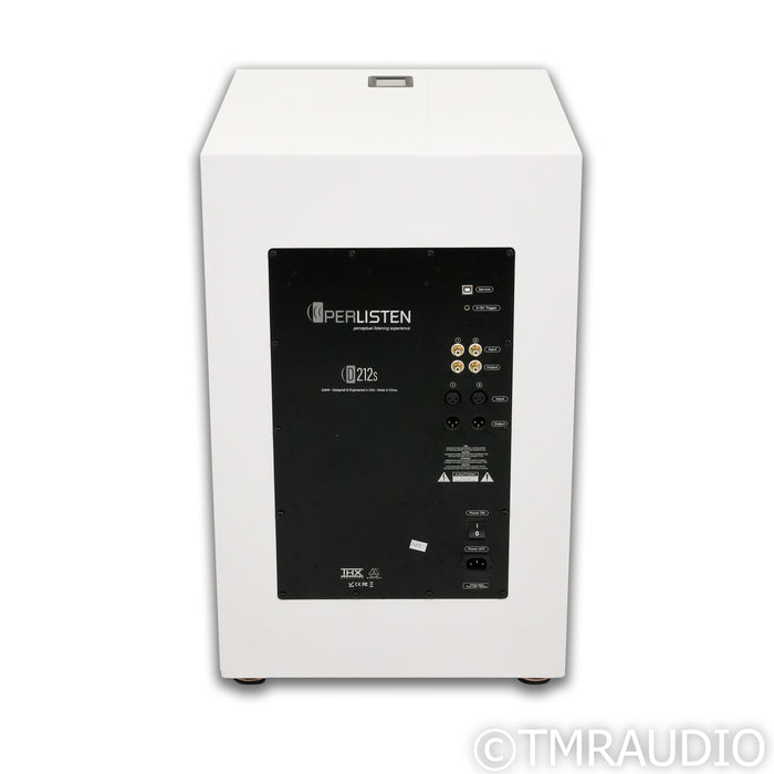 Perlisten D212s 12" Powered Subwoofer; White