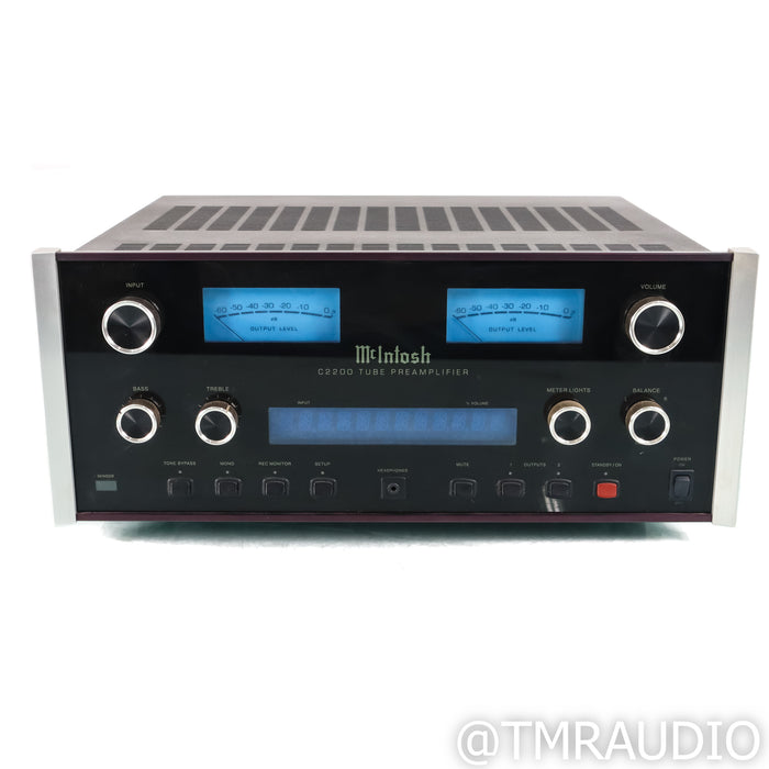 McIntosh C2200 Stereo Tube Preamplifier; MM Phono