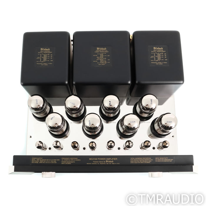 McIntosh MC2102 Stereo Tube Power Amplifier