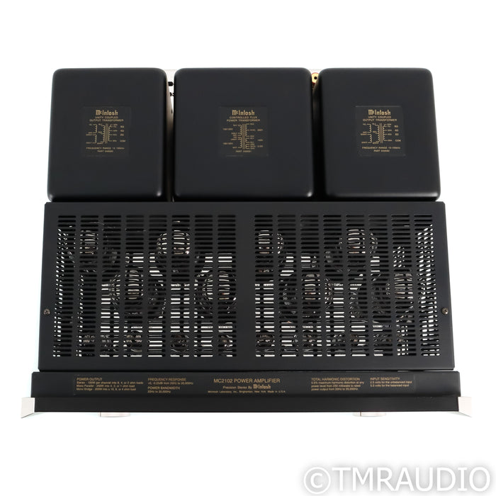McIntosh MC2102 Stereo Tube Power Amplifier