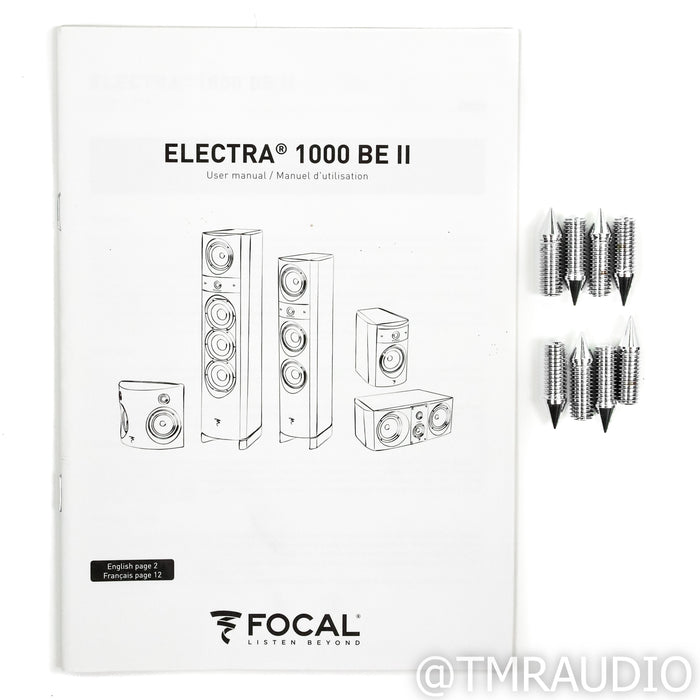 Focal Electra 1038 BE II Floorstanding Speakers; Black Pair