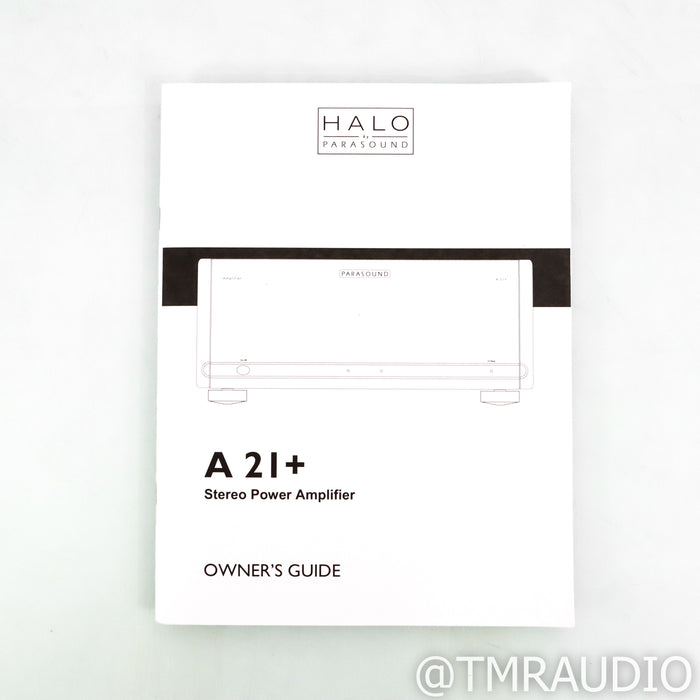 Parasound Halo A 21+ Stereo Power Amplifier