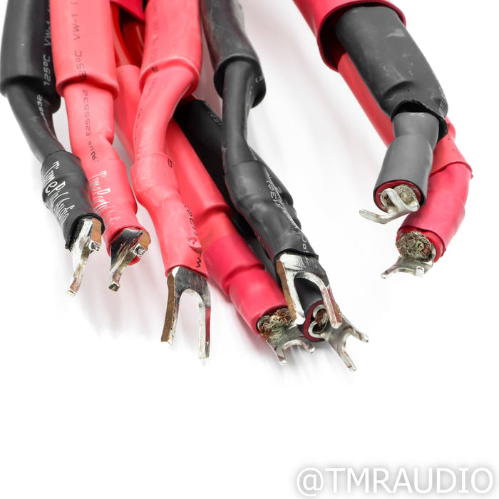 TimePortal Cables Reference Series Speaker Cable; 8ft Pair; Spades